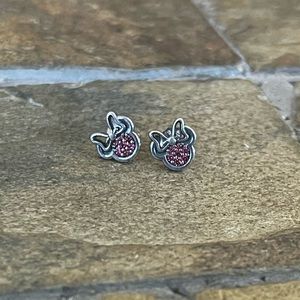 Pandora Minnie Mouse earrings